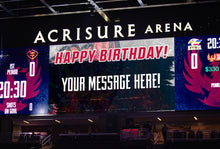 Load image into Gallery viewer, Firebirds Scoreboard Message
