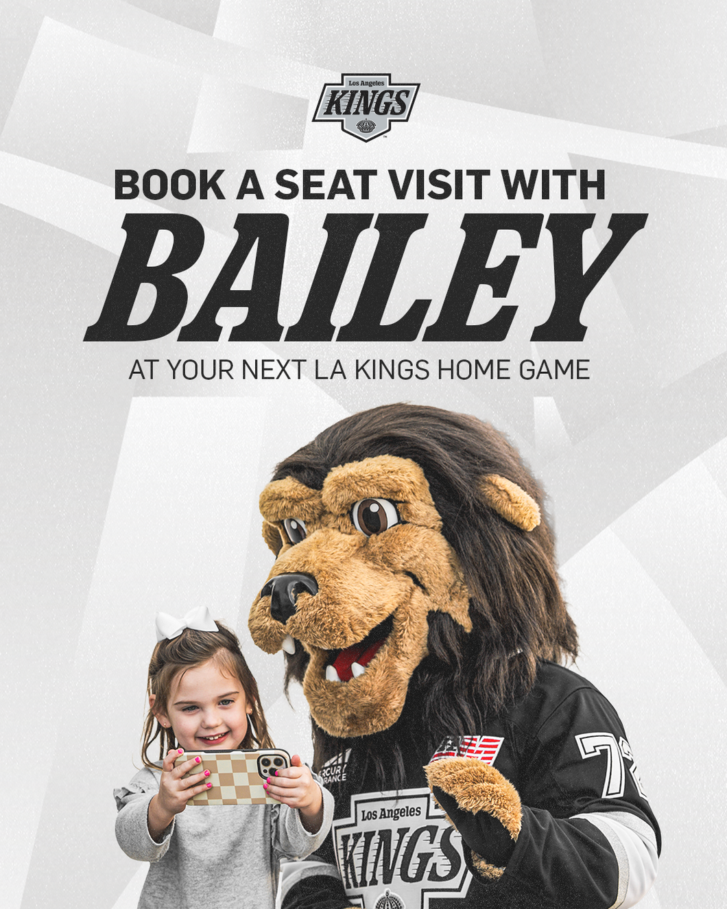 LA Kings Bailey - In-Seat Visit