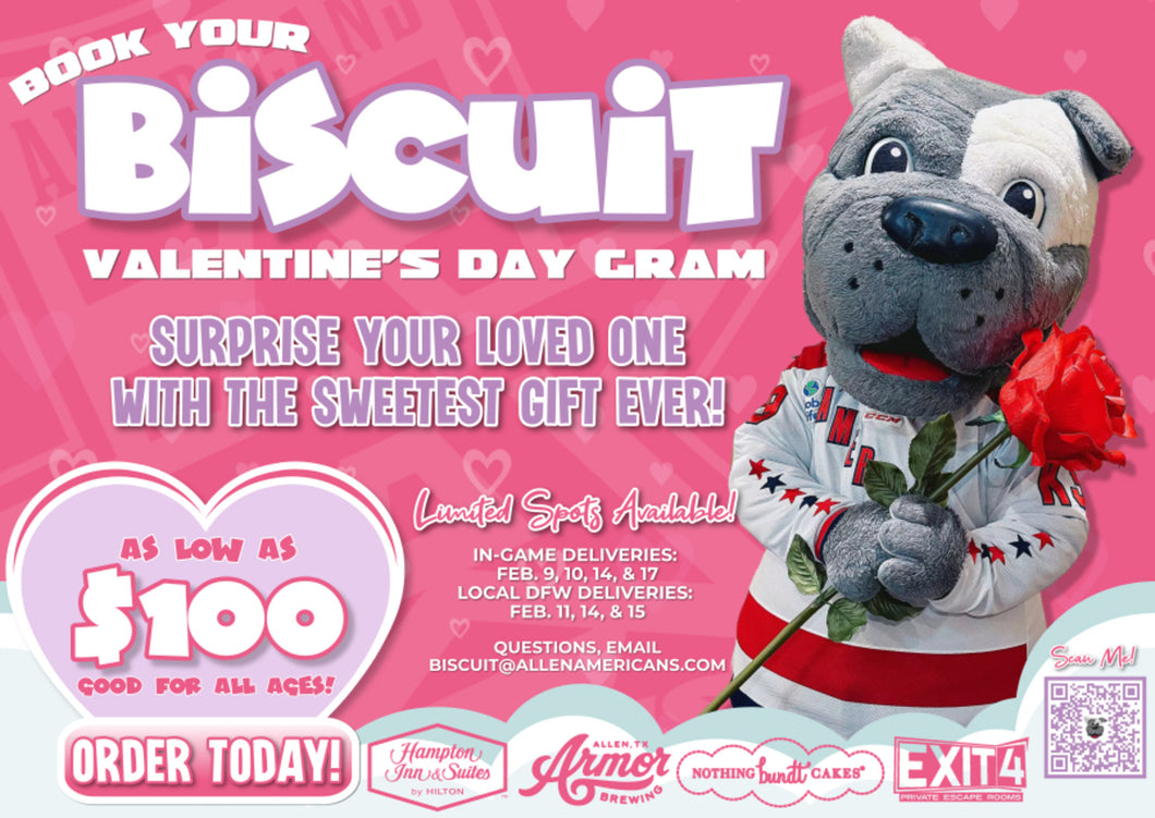Biscuit Valentine's Day Grams