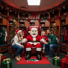 Load image into Gallery viewer, Mascot Santa Photo
