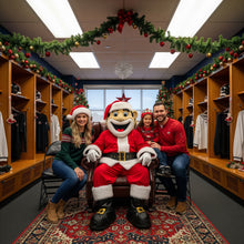 Load image into Gallery viewer, Mascot Santa Photo

