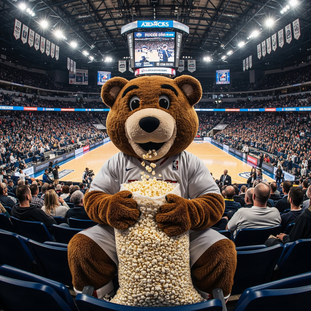 Mascot Delivers the Fun