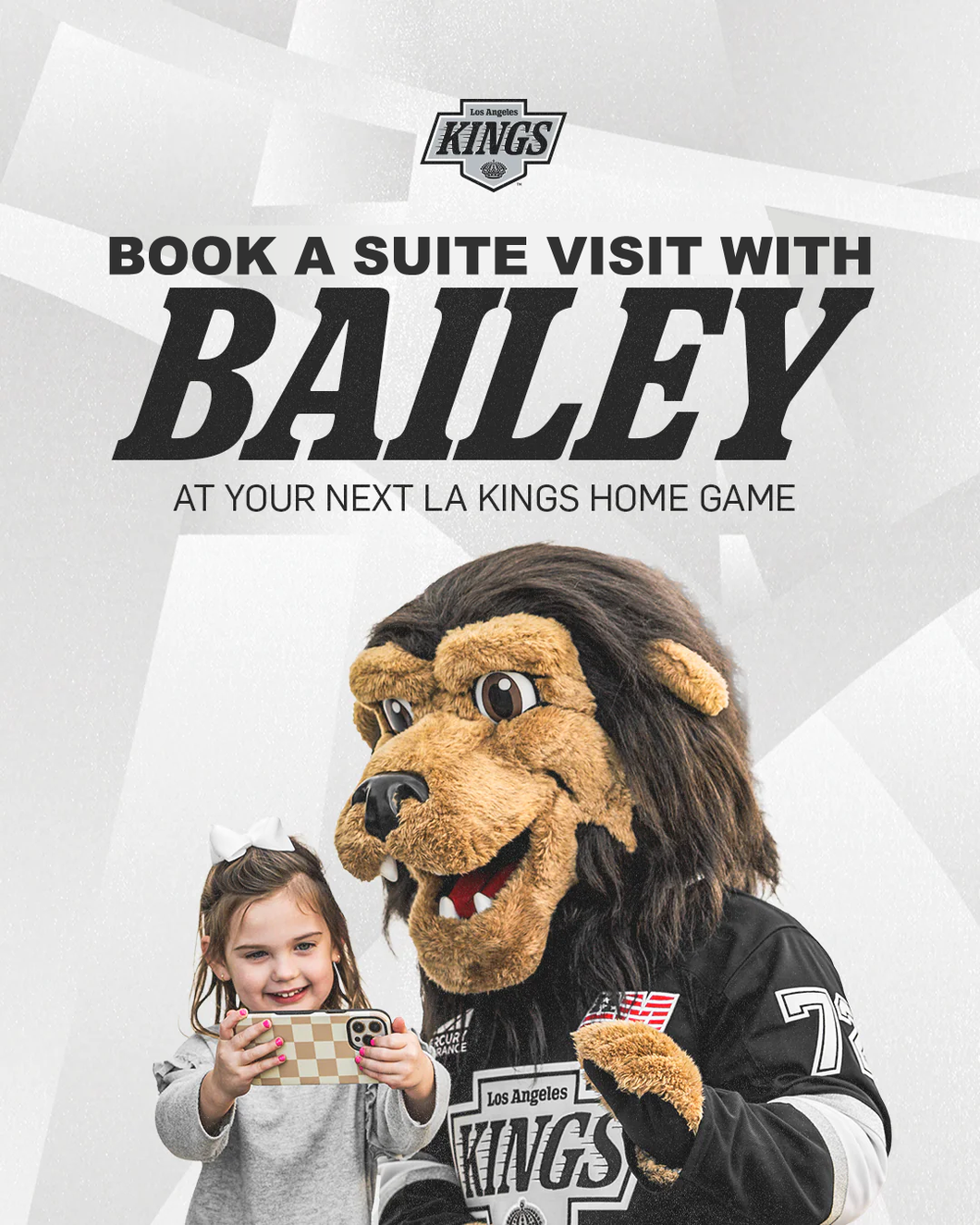 LA Kings Bailey - Suite Visit